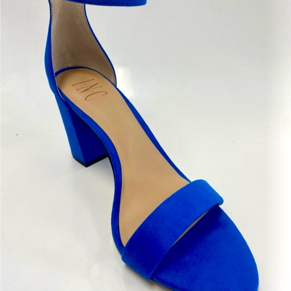 INC International Concepts Women's Vibrant Blue Heels